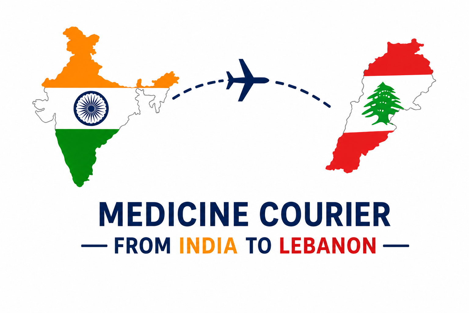 Medicine Courier from India to Lebanon - Secure Delivery